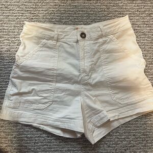 Marine Layer Off White Shorts